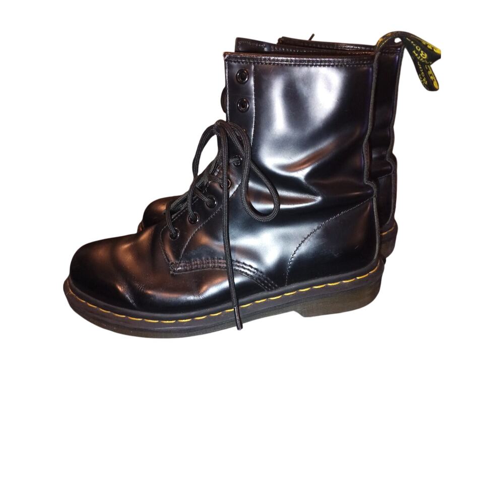 Dr. Martens Air Wair 1460 Black Leather combat boots US size 9